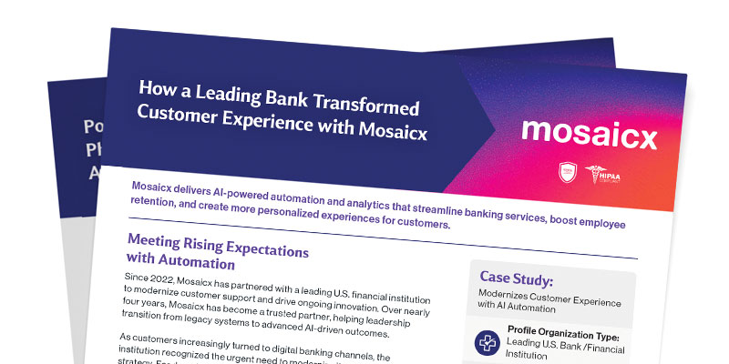 How a Leading Bank Transformed Customer Experience